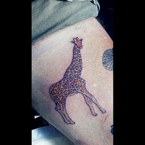 Giraffe #inked #Tattoo #IronHorseTattooStudio #Chiangmai #Thailand #Inkednation #Tattoonation #Letsgetinked #Stigmatophile #giraffe #eternalink #inenzeink FB: www.facebook.com/ironhorse.Tattoo.cnx/