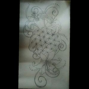 I plan on getting this on my hip. Not sure what color the lilies will be, yet.