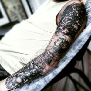 Black ang gray Tattoo