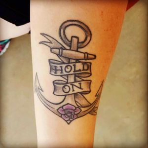 My brother passed away in 2002.  He was in the Navy and would often talk about getting an anchor on his forearm.  Sadly, he never got that chance.  When he died, I would listen to the song "hold on" by Sarah McLaughlan.  I chose it to be played at his funeral.  He liked the color purple, so whenever I can find them I put purple roses on his grave.  I miss him tremendously.  He was, with out a doubt, my best friend and always my anchor. #anchor #memorial