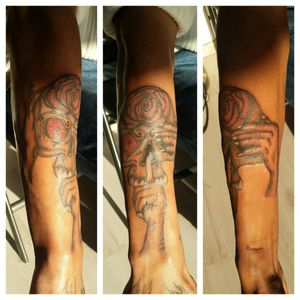 See no hear no spaek no Eavil #tatuador #tatuagem #tattooartist #tattoos #tattooart #skull #skull tattoo