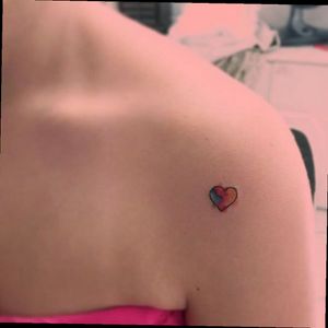 ❤ #tatto #watercolor #heart