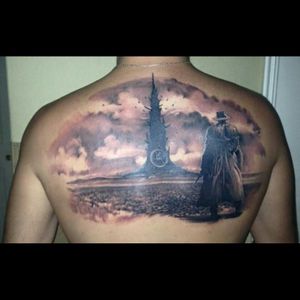Stephen King's #thedarktower tattoo by Andrés Giordano #andrezor  #santiago #chile