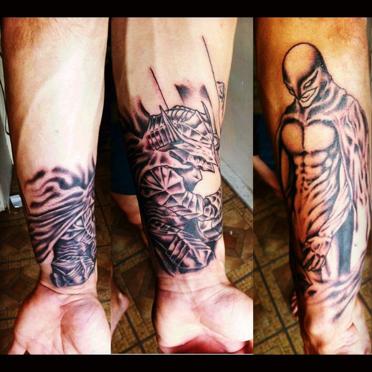 Tattoo uploaded by PrydzIsBatman • 1st step in my Berserk sleeve. This