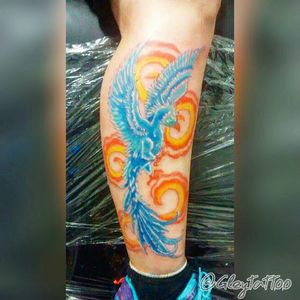 Watercolor Artistic tattoo #fenix #watercolor #watercolorart #watercolorartist #watercolortattoo #watercolortattoos #tattoos #tattooer #tatuaje #followtattoo #artistictattoo #artistic #gleytattoo #curitiba #cwb #cwbtattoo #aquarela #GibiGirls #girls #TattooGirl