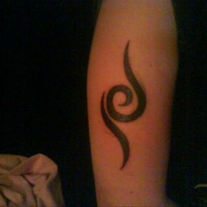 My third tatto, the amazing anbu mark <3