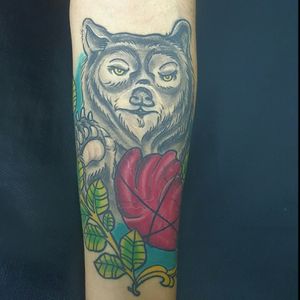 Bear by @paulovidalart #tattoo#tattoos #ink #inked #neotraditional #neotrad #neotraditionaltattoo #newtradicional #newtraditionaltattoos #bear#paulovidalart #southtattoo #tatuagem