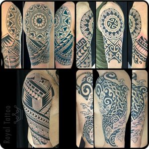 Polynesian inspired tattoos by Thèo For info or bookings pls contact us at art@royaltattoo.com or call us at + 45 49202770 #royal #royaltattoo #royaltattoodk #royalink #royaltattoodenmark #helsingørtattoo #ElsinoreInk #tatoveringidanmark #tatoveringihelsingør #toptattoo #toptattooartist #tatuagem #polynesiantattoo #pattern #cooltattoo #awesome #blackandgreytattoo #blackandgreyt