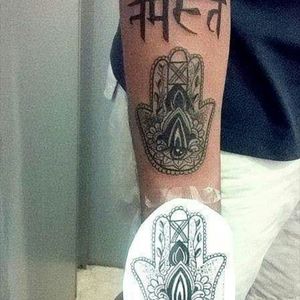 #namastê #mãohamsá #mãohamsa #mãodefátima #tattooink #tattoobrasil #tattooflash