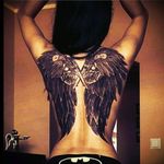 Have wanted wings for so long, would be a dream come true! ( minus the flowers and guns) #dreamtattoo @ Irish_hazel_eyes