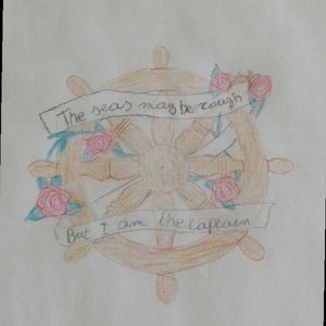 #dreamtattoo drew it myself but I cant't draw so I want it more beautiful