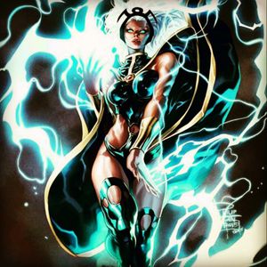 #dreamtattoo   I have been in love with Storm from X-Men since my childhood. She was how I discovered I was not quite like the other boys, when it came to my sexuality. " I did not draw this and I am claiming no artistic rights to this"