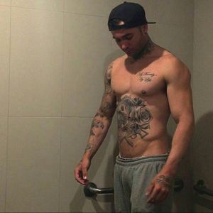 One of the guys from my page @tattslip_ -instagram#tattoo #guywithtatts #menwithink #tattoos #tatt #tattspiration#tatted