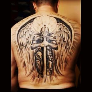 #dreamtattoo something like this, but the angel holding my baby in one of his arms.