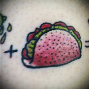 Lil custom Friday the 13th tattoo #pinktaco