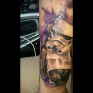 Ewok in storm trooper suit other side of chewbacca done by Ricky Strong, Plainfield, IN