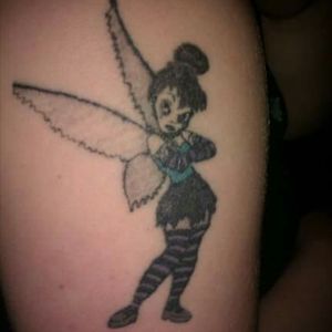 Bad tinkerbell done by bubblegum ink