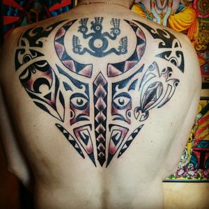 #tattoo #maori #backpiece