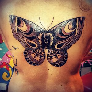#tattoo #butterfly #traditional