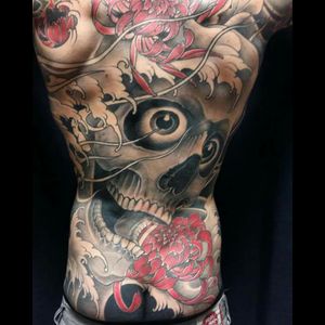 #japanesetattoo#tattoodo#skull