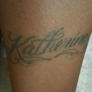 This was my first tattoo of my daughter name...