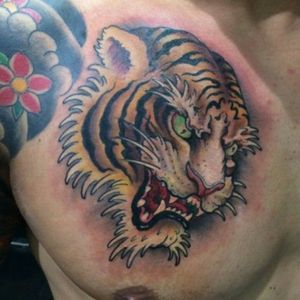 Awesome tiger by Ami James, would mean the world to get one. #dreamtattoo