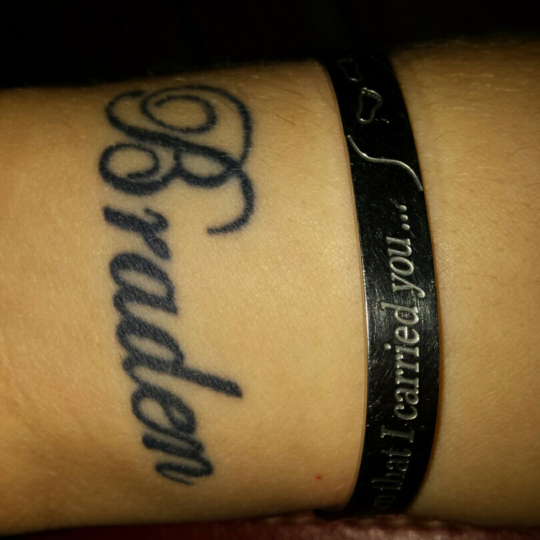 Tattoo uploaded by Kerri • My son's name • Tattoodo Tattoo uploaded by Kerri • My son's name • Tattoodo