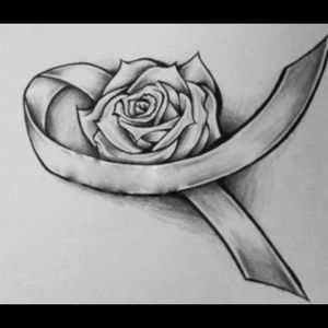 If I win this contest,  I would like this tattoo, placed on my leftside,  with some green on the ribbon and a date to honour and remember my father who died eleven years ago of non-Hodgkin. #Dreamtattoo #amijamesdreamtattoo