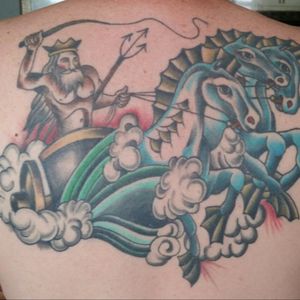 Sailor Jerry design Healed 4 years by Dennis Clements II #traditional #traditionaltattoo #inked #inkedforlife #inkaddict #tattooed #tattooedgrandpa