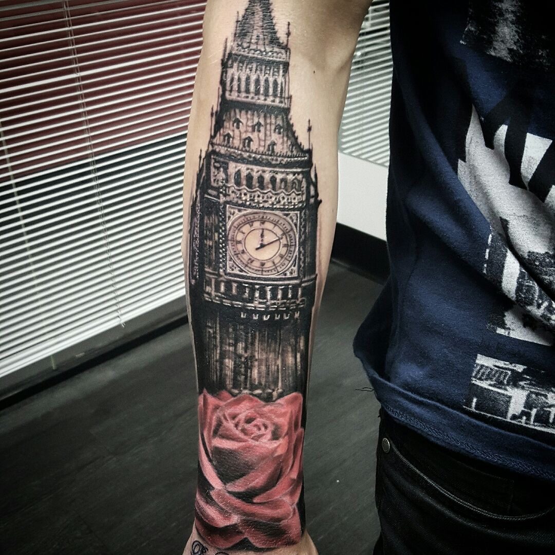 Big ben tattoo by Uncl Paul Knows  Photo 30068