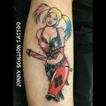 Harley Quinn tattoo from myself a few weeks ago! #harleyquinn #SuicideSquad
