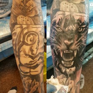 Cover up done today