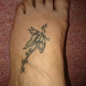 Had this done years ago thinking of adding to it so that it comes up my ankle