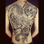 Would love a yakuza style back tattoo #dreamtattoo #yakuzatattoo #dragontattoo