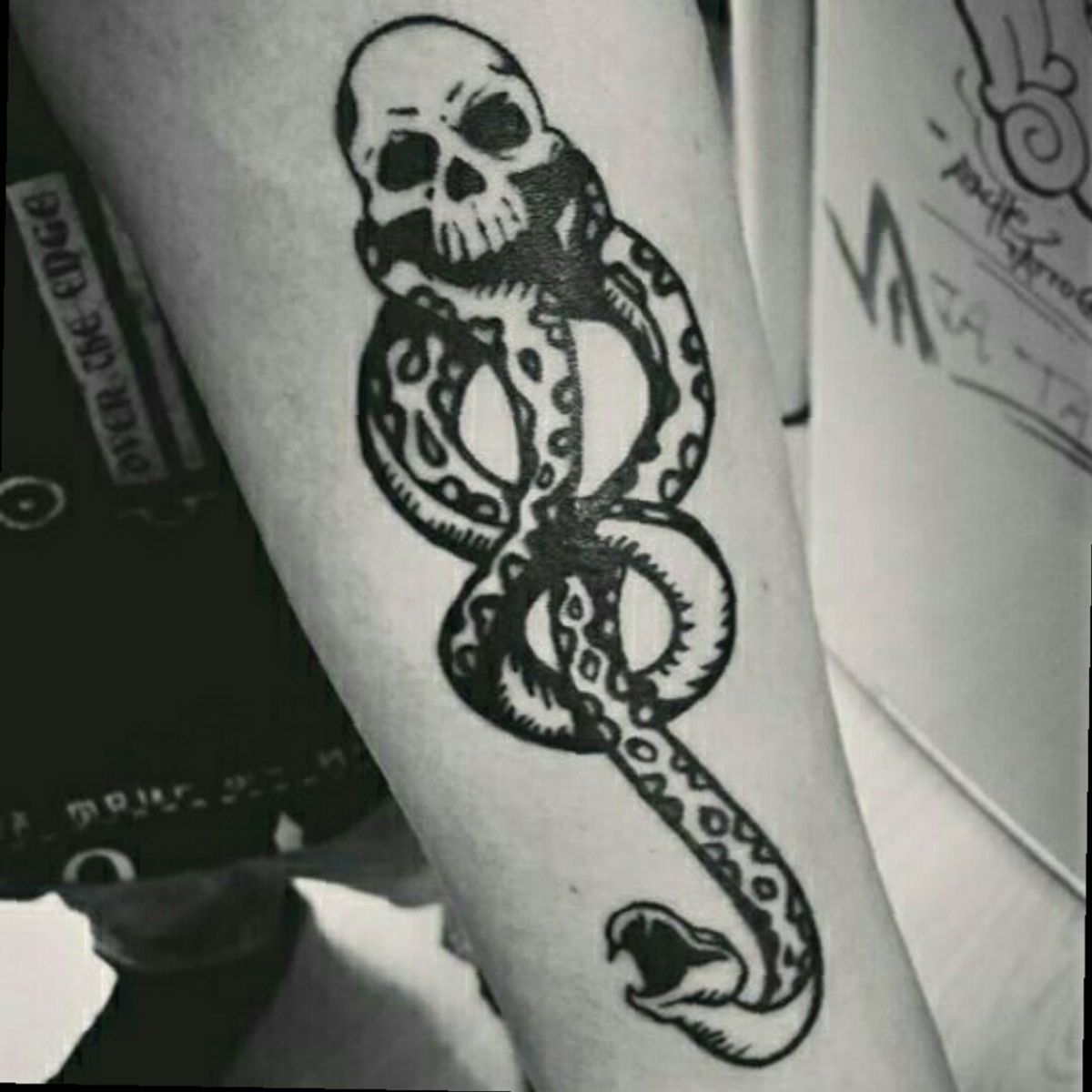 Tattoo uploaded by Josep Asansa Roca • Death Mark harrypotter 