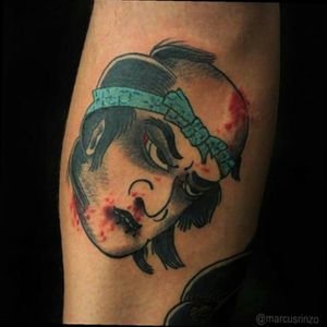Artist by @marcusrinzo #namakubi #japanesetattoo #orientaltattoo #tatuadoresbrasileiros #tattooflash