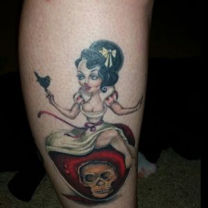 Snow white. Done at starlight tattoo Newzealand
