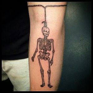 Skeleton...tattoo by Josh Walser