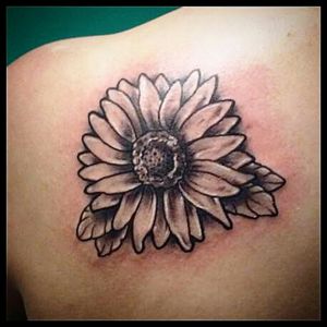 Sunflower...tattoo by Josh Walser