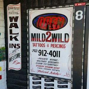 IF YOU ARE EVER IN LAS VEGAS STOP BY MILD2WILDTATTOO & BODYPIERCING AT 3140 S. VALLEY VIEW.