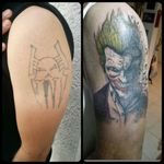 #tattoo #Joker #coverup