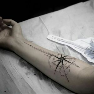 Compass tattoo#dreamtattoo #mydreamtattoo