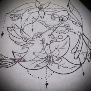 #flowers #hummingbird #blackandwhite #heart #tattoo #sharpie #orange #love #lukeone #homesweethome🏡