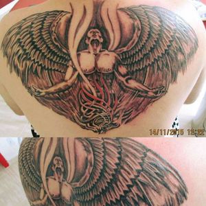 Amazing archangel done by Rodrigo Buzzo - Emporium Ink Tattoo & Body Piercing Brazil!#emporiumink #inked #tattoo #tattooist #brazilian #ituano #rodrigobuzzo #archangel