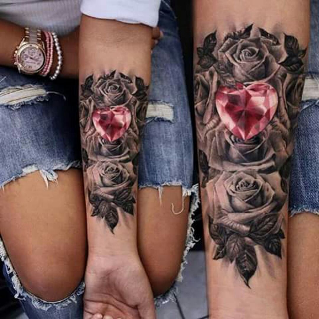 Tattoo uploaded by katilyn_myers24 • Id like this but with my birthstone color in the heart • Tattoodo