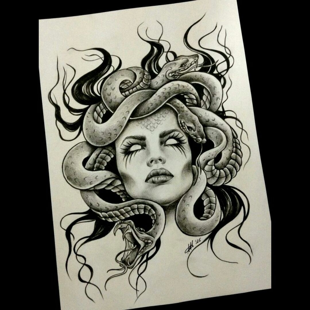 Buy Medusa Realistic Temporary Tattoos Online in India  Etsy