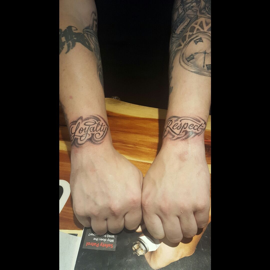 Wrist Tattoos  Loyalty tattoo Wrist tattoos words Meaningful wrist  tattoos