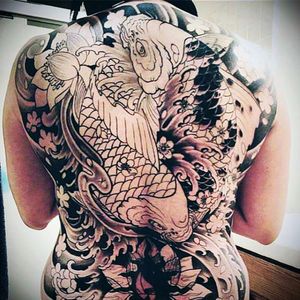 I would love for Ami James to tattoo anything in the traditional Japanese style. I don't have any tattoos, but my first to be from Ami would be an honor. So I offer a blank canvas and his creative freedom. #dreamtattoo
