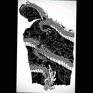 Dragon of the South Wind #blackandgrey #blackwork #sleevetattoo #slevee #hanzo #dragontattoo #dragonsleeve #japanesedragon #Japaneseartwork #blizzard #tattooart #Tattoodo #TattoodoApp