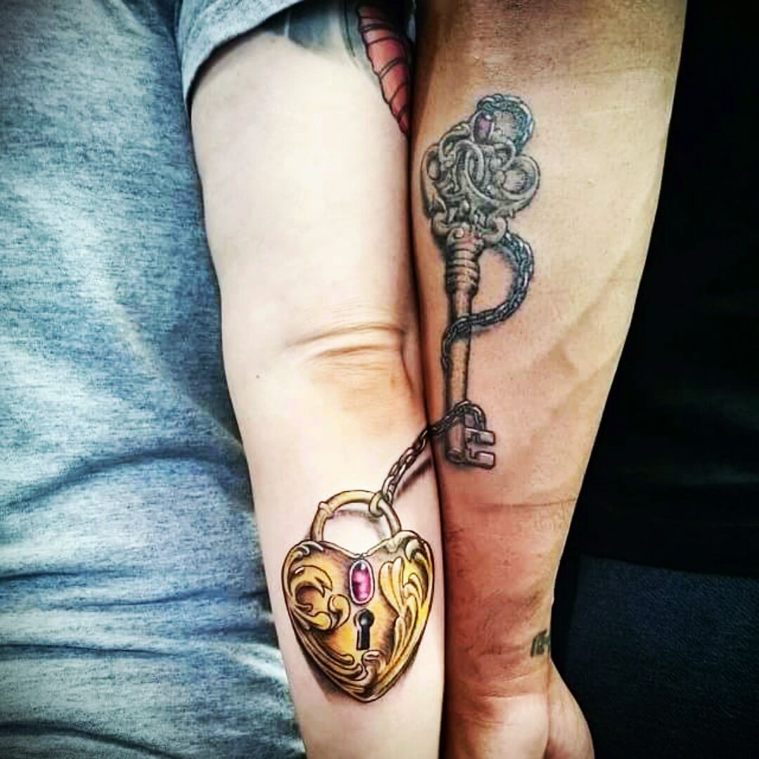 35 Meaningful Lock And Keys Tattoos  nenuno creative